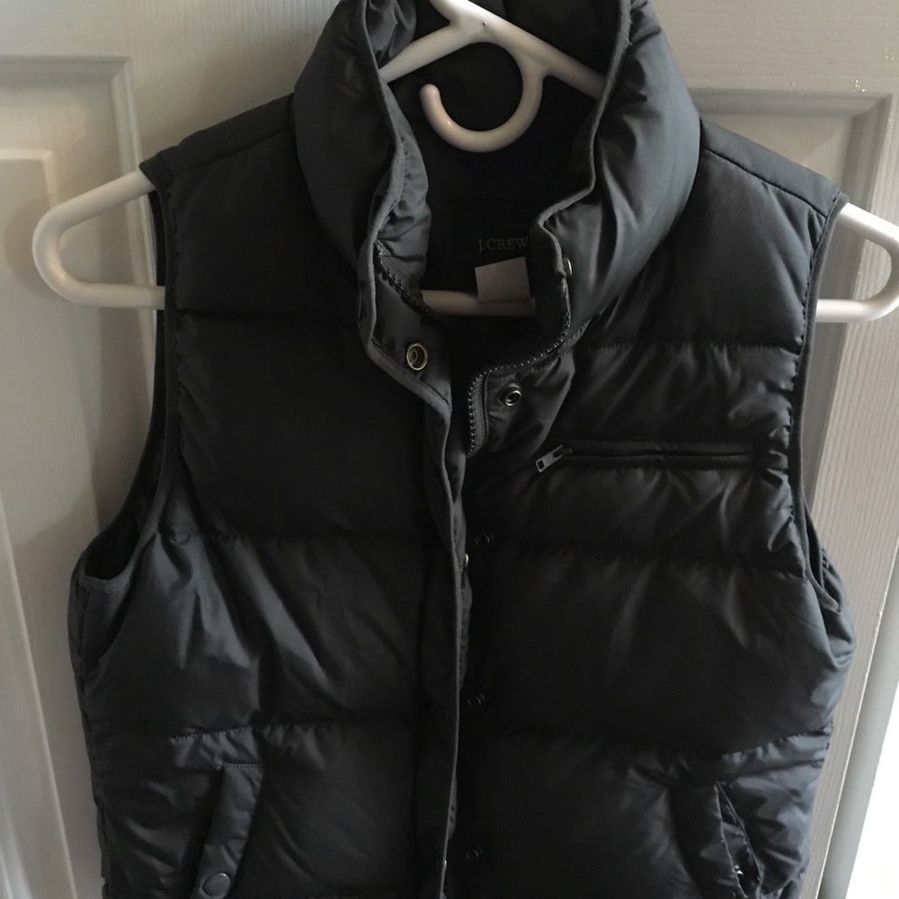J Crew puffy vest